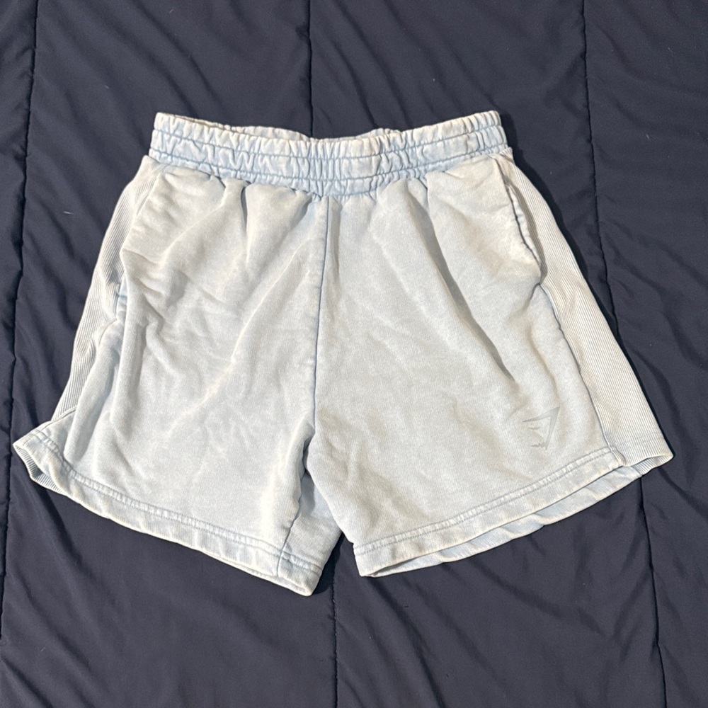 Gymshark Light Gray Athletic Shorts